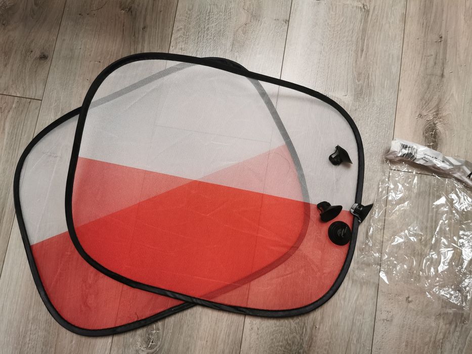 Osłonki przeciwsłoneczne polska kibic
