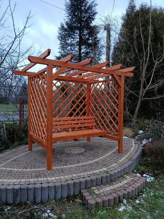 Pergola z siedziskiem/ławką PROMOCJA!