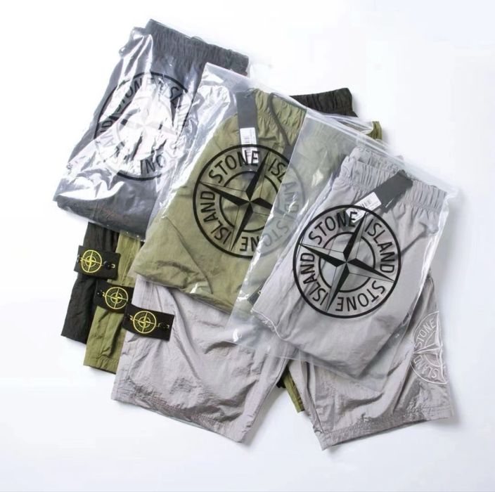 ‼️NEW‼️ Шорты мужские нейлоновые Stone Island |Нейлон Стон Айленд шорти