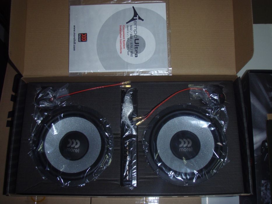 Morel TEMPO Ultra 602 MKII установка акустики в автомобиль.