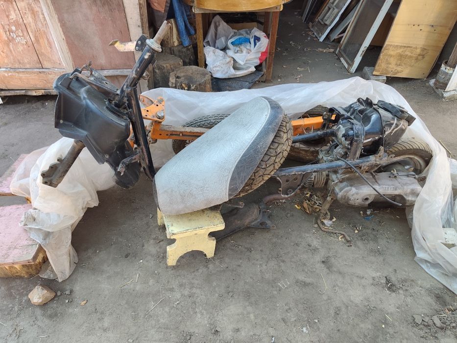Мопед Yamaha Axis 50 та Карпати
