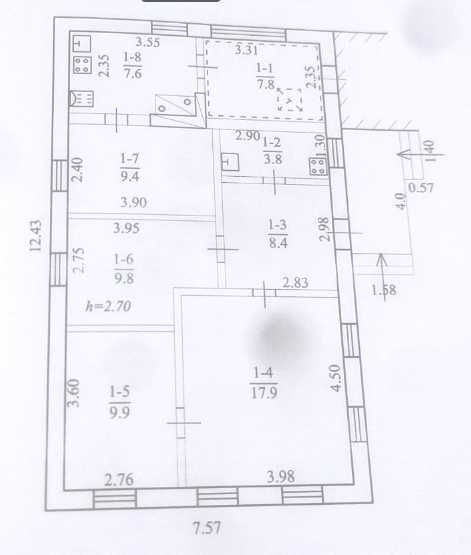 Продаж дому 75м+6 сот в Одінковці (Сподівань) без комісії