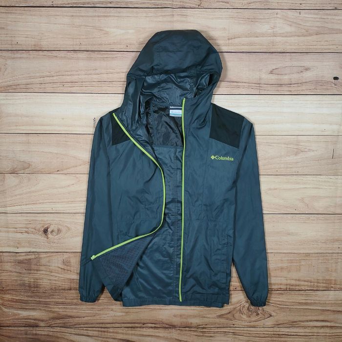 COLUMBIA Kurtka Wiatrówka Męska Logowana r. S/M