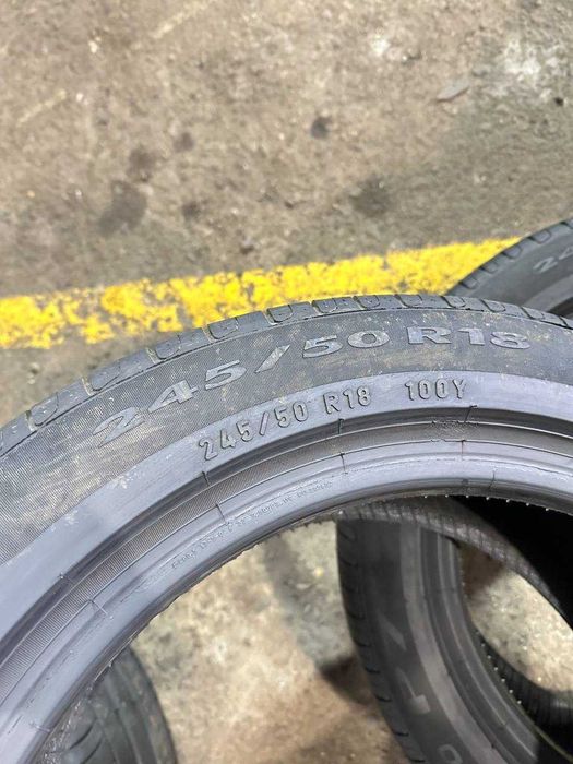 Шини б/у ЛІТО 245/50 R18 Pirelli Cinturato P7 75% пара R18 EA67-20