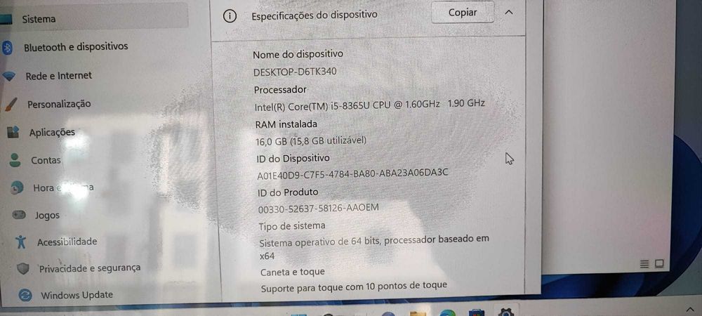 Dell Latitude 5400 Core i5-8365U