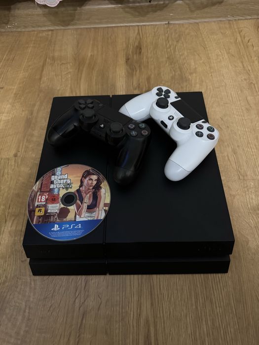 PlayStation 4/ПС4 + 2 геймпади + GTA 5 (Ідеальний комплект)