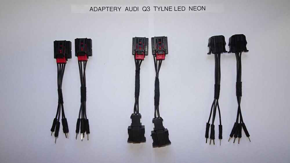 AUDI   Q3 Q5 A1 adapter led neon lampy tylne konwersja redukcja lift
