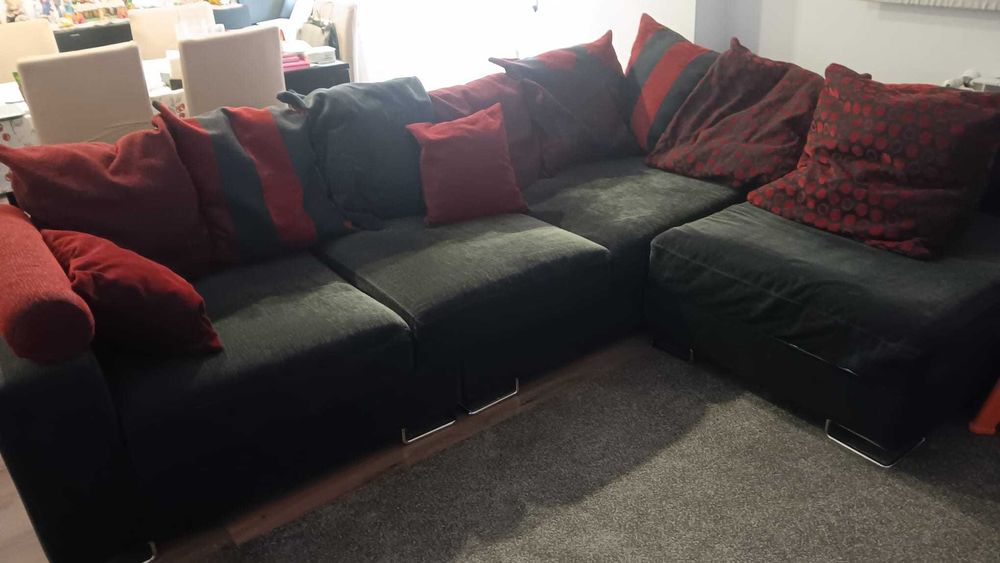 Sofá e chaise lounge