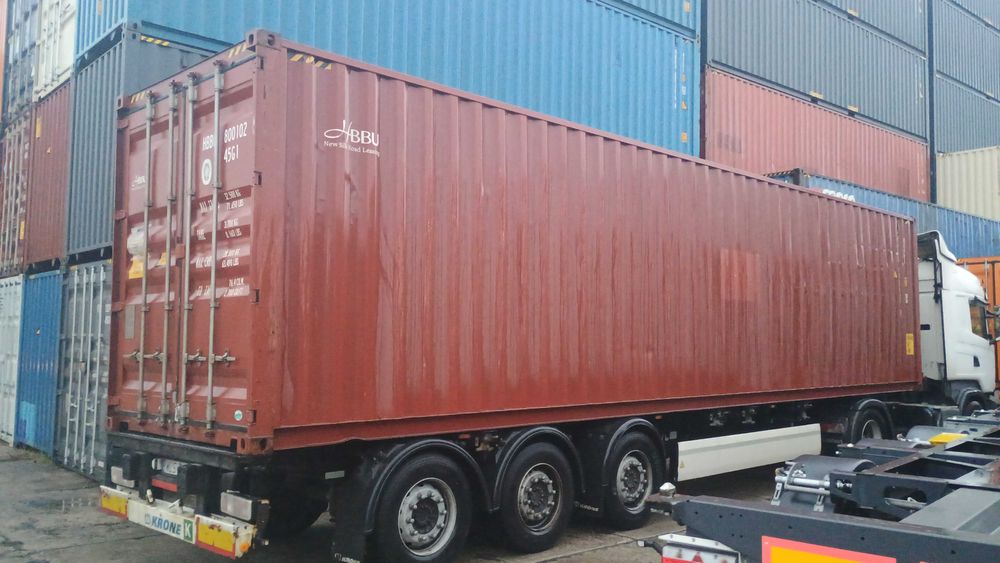 Tanio kontenery 40'HC Hight Cube z rocznika 2021/2022 świetny stan