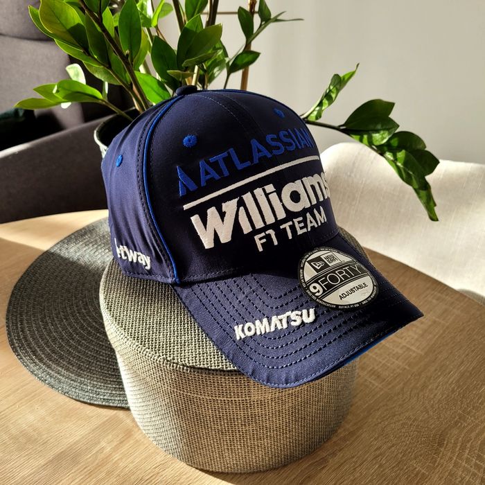 Czapka z daszkiem unisex Williams Formuła 1 Team Atlassian