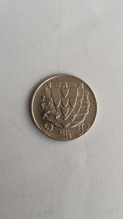 Moedas prata caravelas 1937 e 1942
