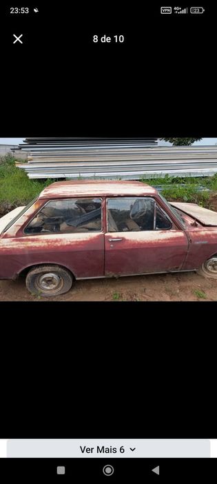 Vendo 2 Datsuns 1000, com documentos 
Mecânica completa 
Preço