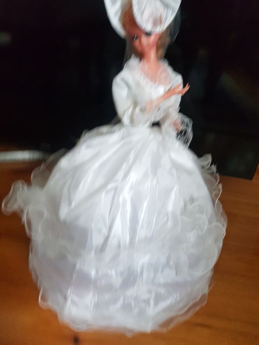 lalka piękna dama 62 cm wysoka PRL