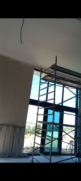 Pladur, barramento e pintura!!