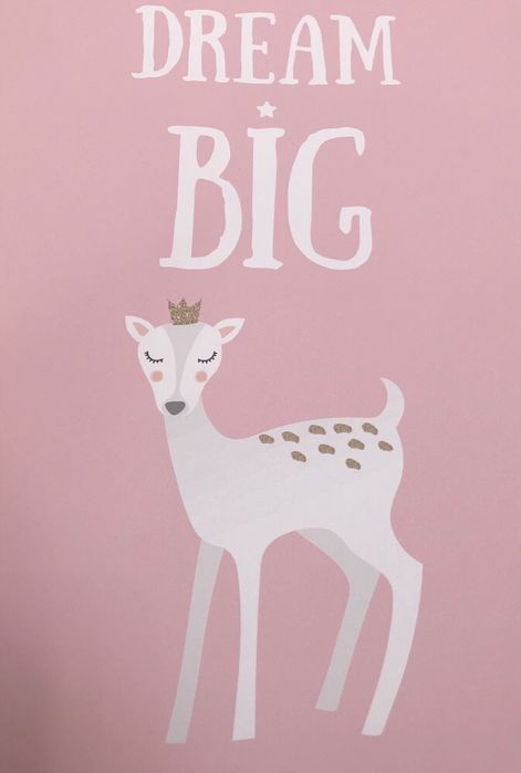 Ilustrações BAMBI ou URSO Quarto Crianças/ Bebé