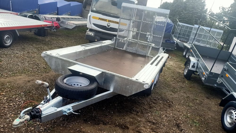 Przyczepa do minikoparki laweta  300x150 350x180 2osie 2700 3osie 3500