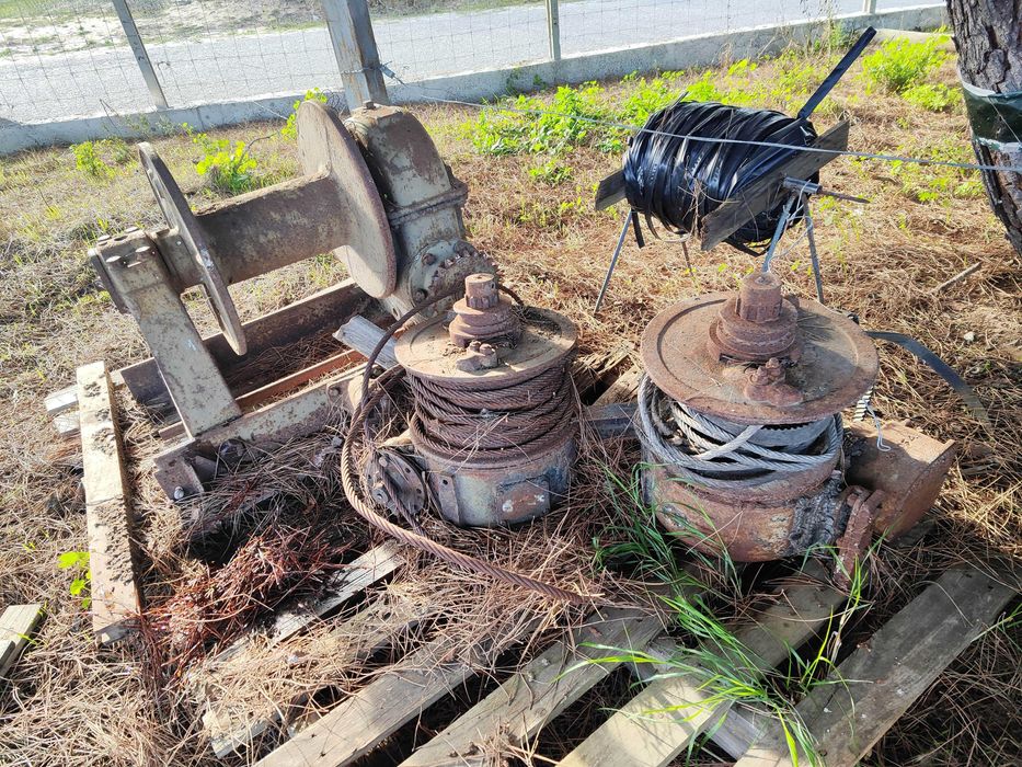 Guincho usado com 2 bobines