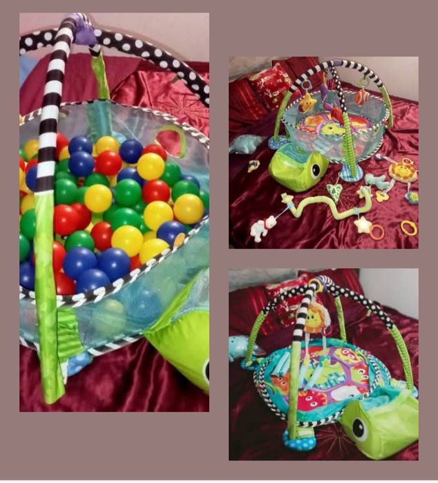 2 w 1 Mata edukacyjna - suchy basen z piłeczkami  Wrocław