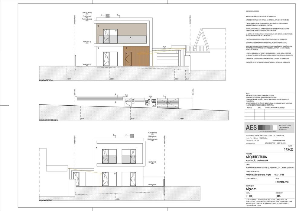 Terreno com projeto aprovado para moradia