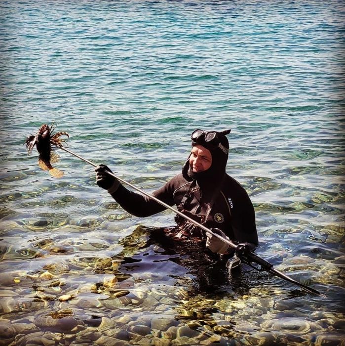 Подводное ружье на резиновых тягах