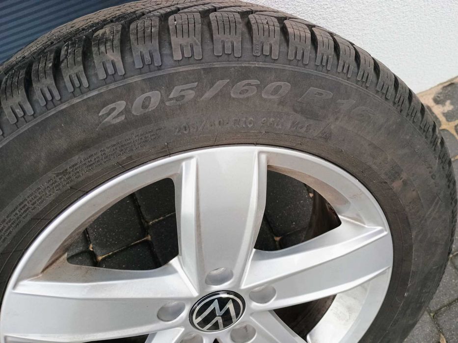 Koła zimowe 5x112 oryginał VW