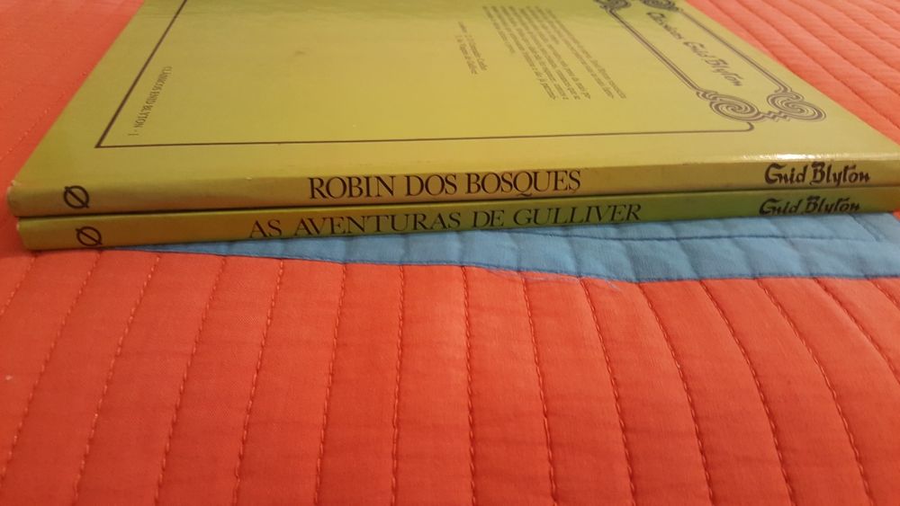 2 Livros infantis - 5€-Robin Bosques e Aventuras Gulliver - Ermesinde