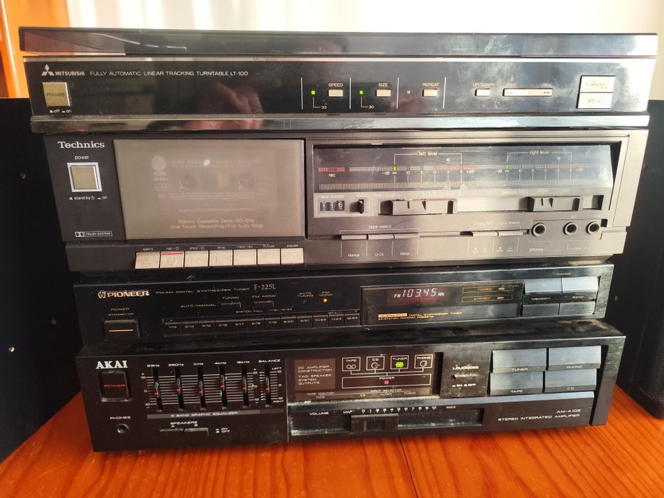 Aparelhagem de som vintage