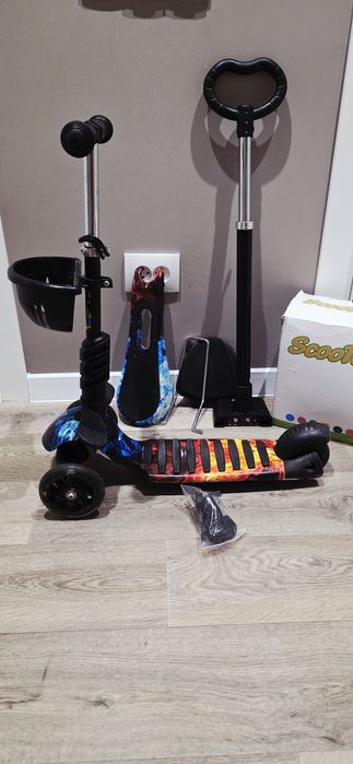 Продам дитячий триколісний самокат-трансформер моделі Best Scooter 5 в 1