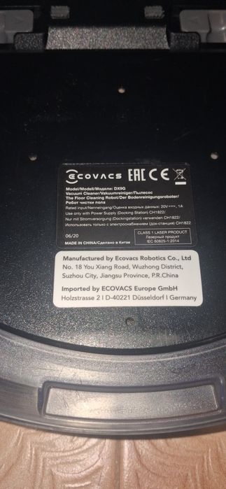 Aspirador Robô ECOVACS DEEBOT OZMO 950