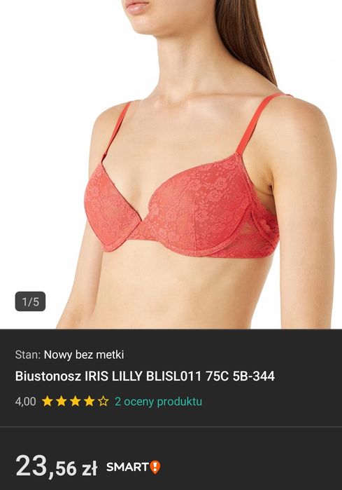 Nowy stanik 75B z metką stan idealny