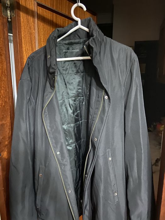 Parka com capuz , casaco de pele pessego