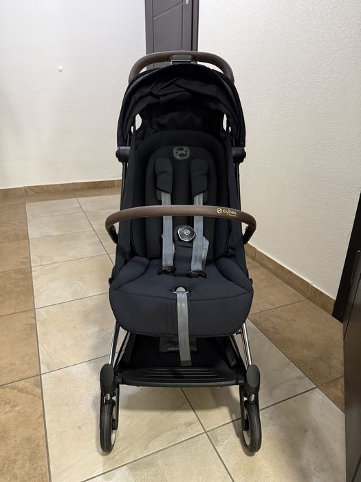 Cybex Coya Sepia Black шасси chrome brown прогулочная коляска