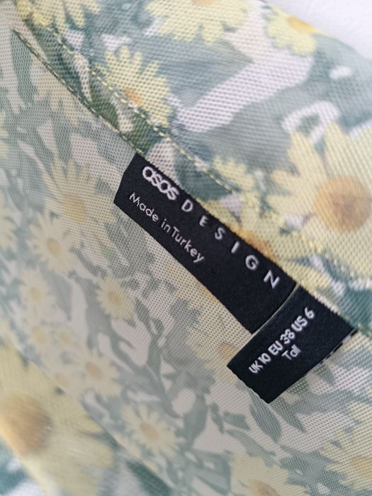 Комплект на худу дівчину ,джинсові шортики + сітка asos