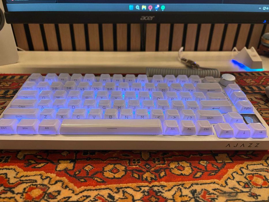 jelly keycaps białe klawisze nowe nieuzywane