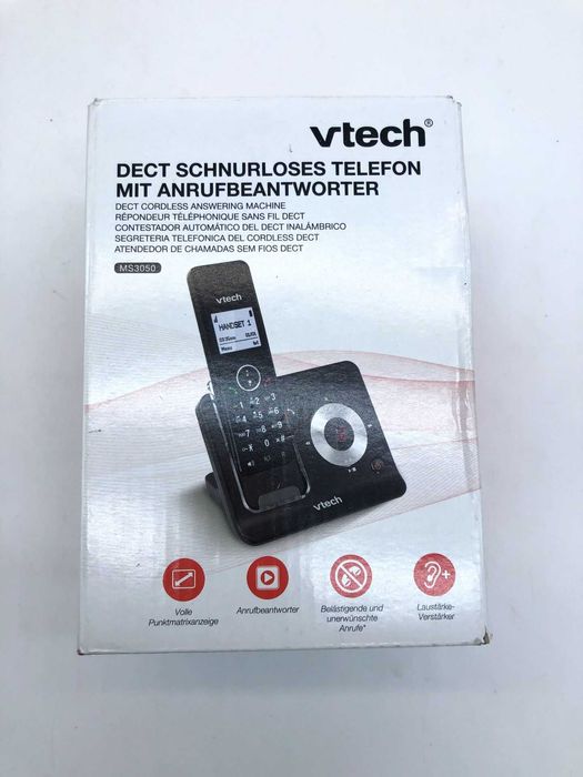 Bezprzewodowy telefon VTech MS3050 z sekretarką i blokadą numerów