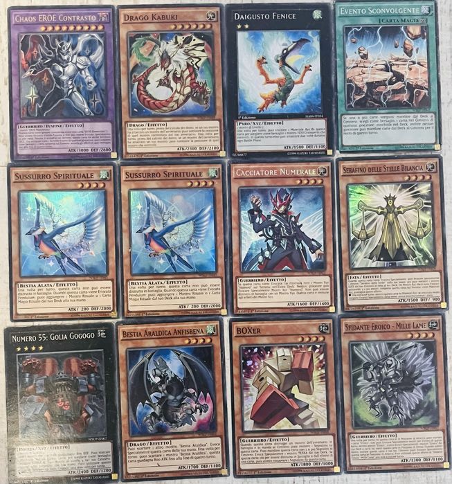 колекційні рідкі карти Yu-Gi-Oh