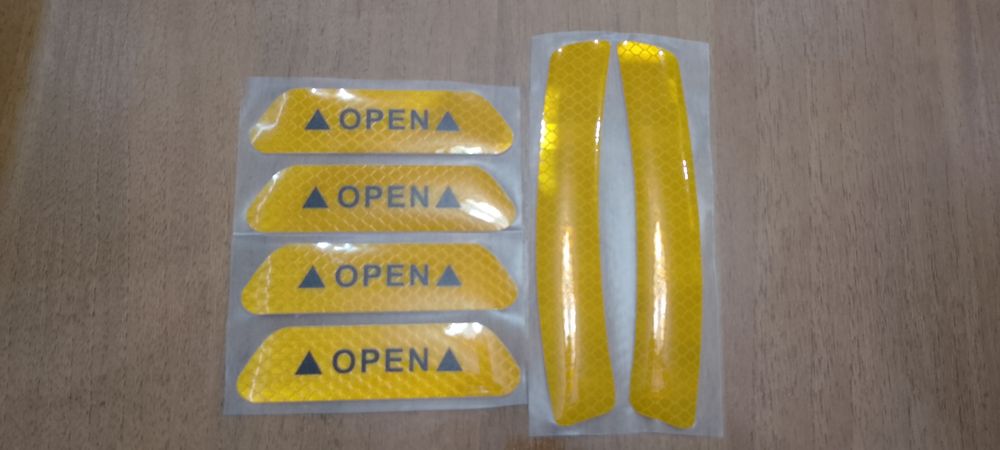 Наклейки светоотражающие