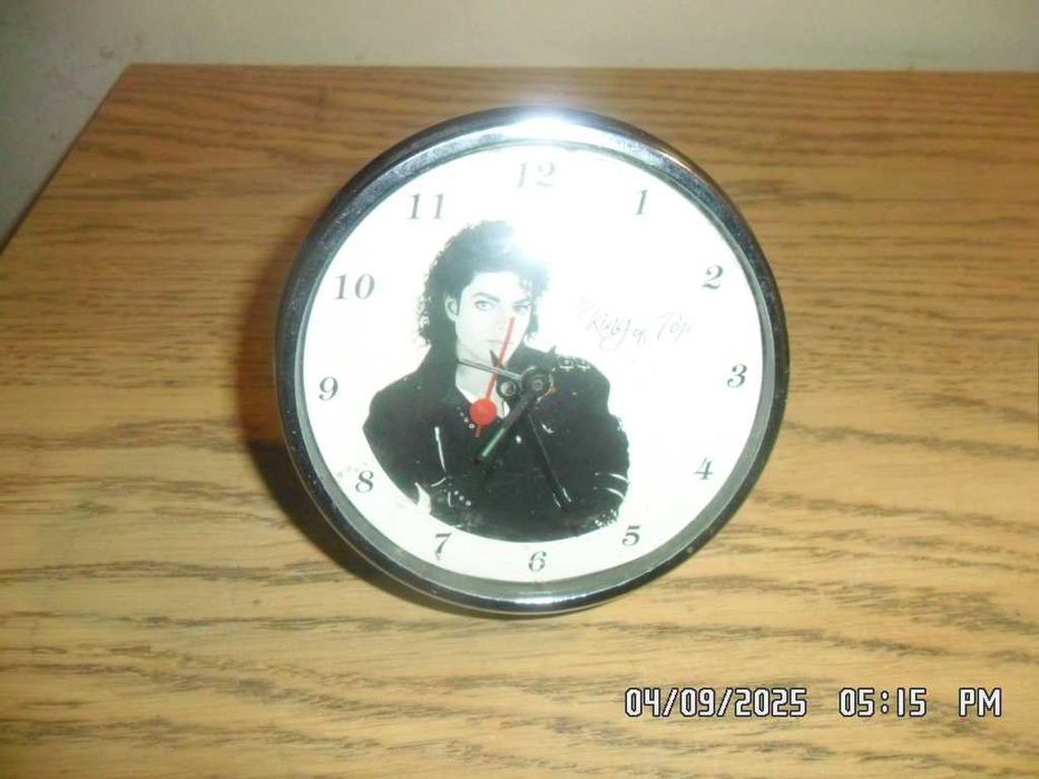 King Of Pop zegar Michael Jackson