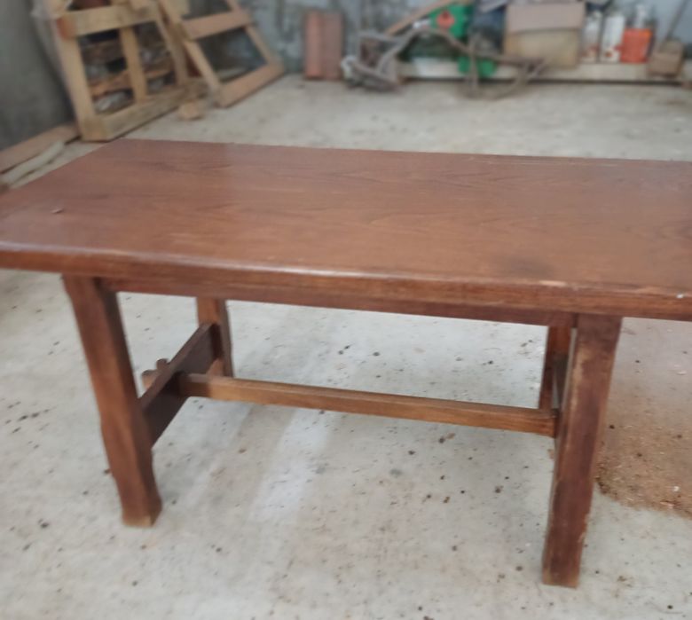 Mesa madeira sala estar...