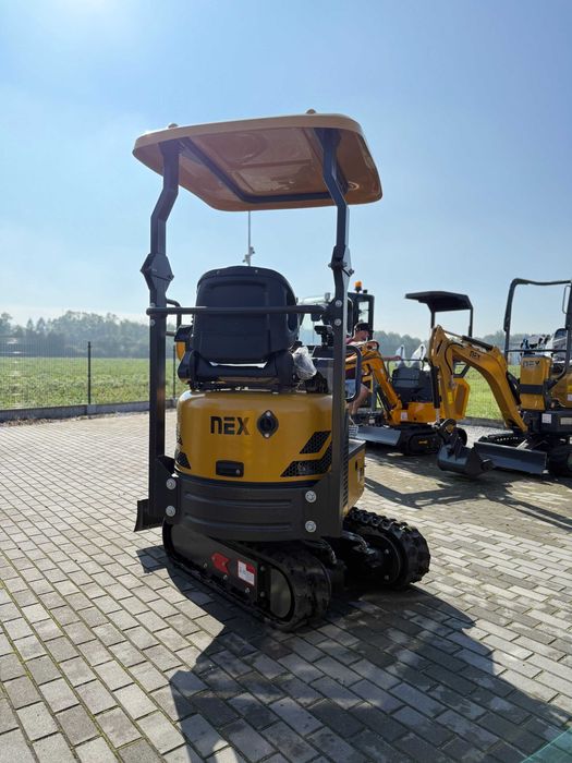 NEX N12 JOY nowa minikoparka silnik Yanmar pompa Shimadzu