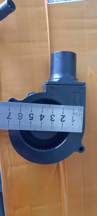 Турбований вентилятор, вентилятор "равлик" з регулятором обертів.