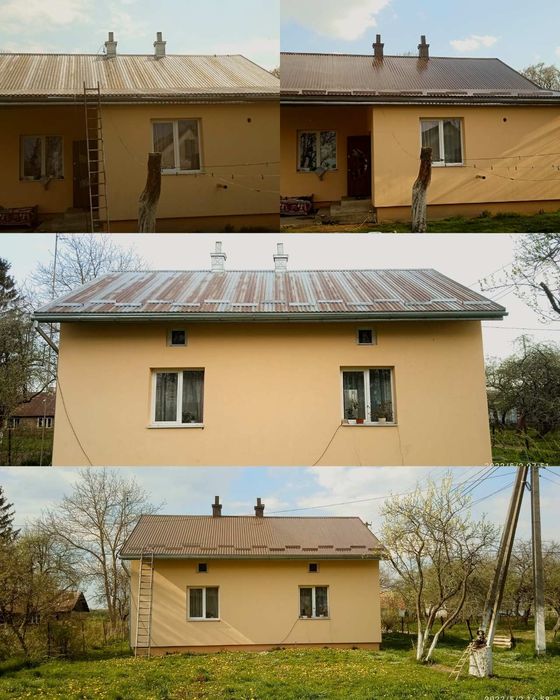 Фарбування даху,дахів,куполів.Радехів,Шептицький,Сокаль.