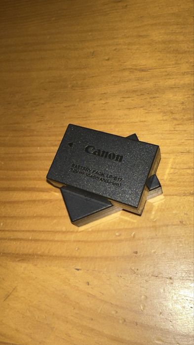2x Baterias CANON LP-E17 como novas