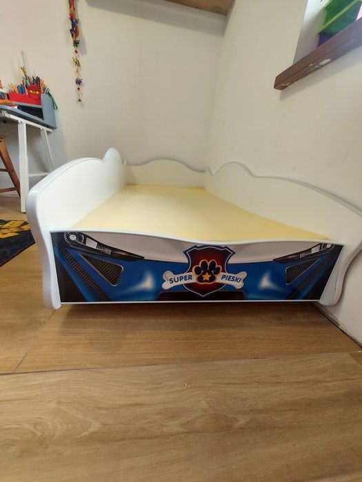 Łóżko dziecięce motyw psi patrol