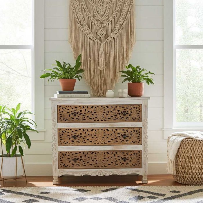 Komoda ,bieliźniarka z szufladami z drewna mango.Indyjskiemeblekolonie