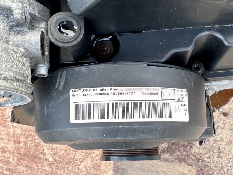 Дизель Мотор CBA BLS BRU VW Golf Passat Skoda octavia Seat Audi Двигун