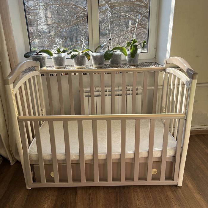 Ліжечко дитяче ліжко кровать детская кроватка для детей новорожденных