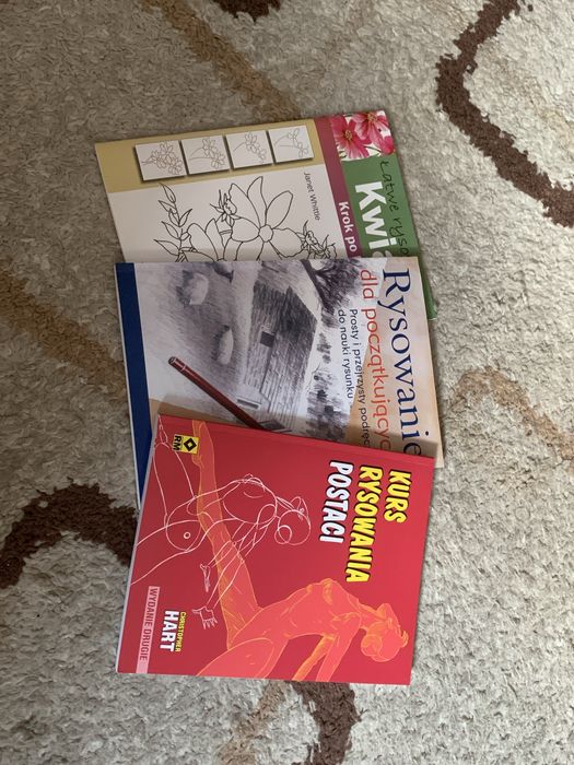Książki do nauki rysowania