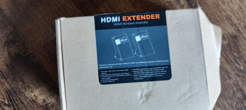 Беспроводной передатчик видеосигнала PremiumCord 4K HDMI на 30м .Чехия