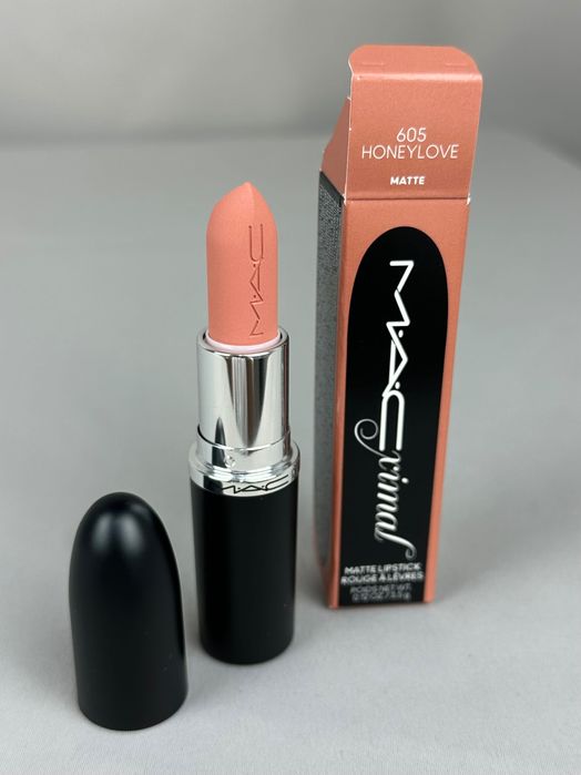 MAC szminka MACximal Silky Matte Lipstick odcień Honeylove 605